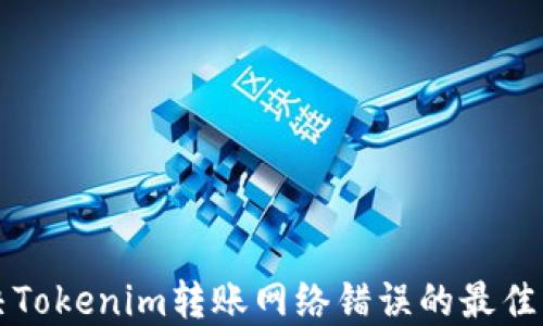 解决Tokenim转账网络错误的最佳方法